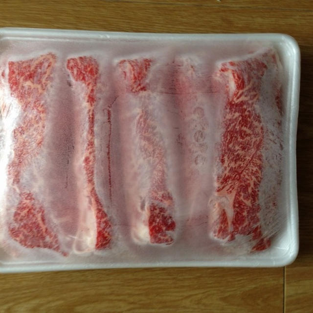 ふるさと納税した佐賀県白石町から牛肉が届きました
