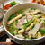 ラーメン的なものが食べたいときは。豚肉と水菜のすまし汁