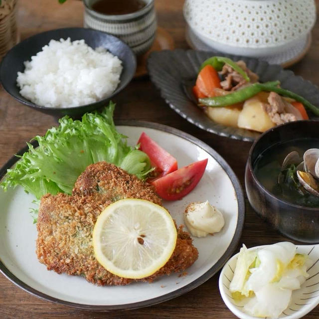 頑張った昼ごはん！