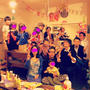 編集さん宅のXmasパーティーはこんな感じでした。