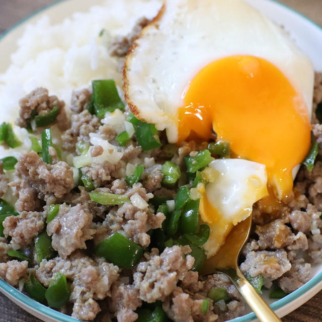 【簡単！冷凍ミールキット】ひき肉とピーマンのナンプラー炒め・ガパオ風