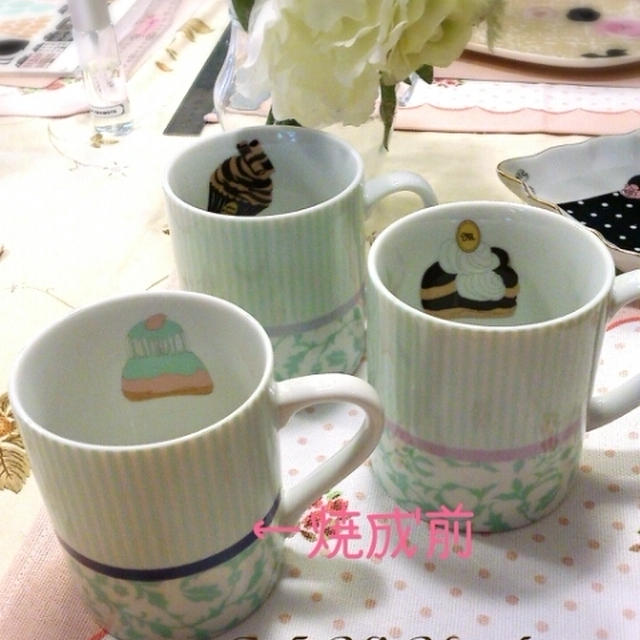 アラベスク＆ストラップ ♡ポーセラーツ