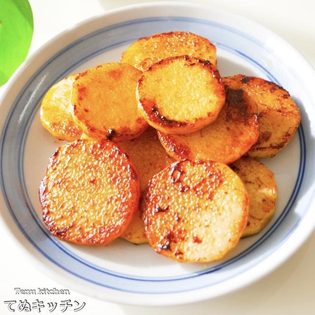 調味料２つだけで！マジで簡単すぎるのに美味しすぎる！『長芋のバター醤油焼き』の作り方