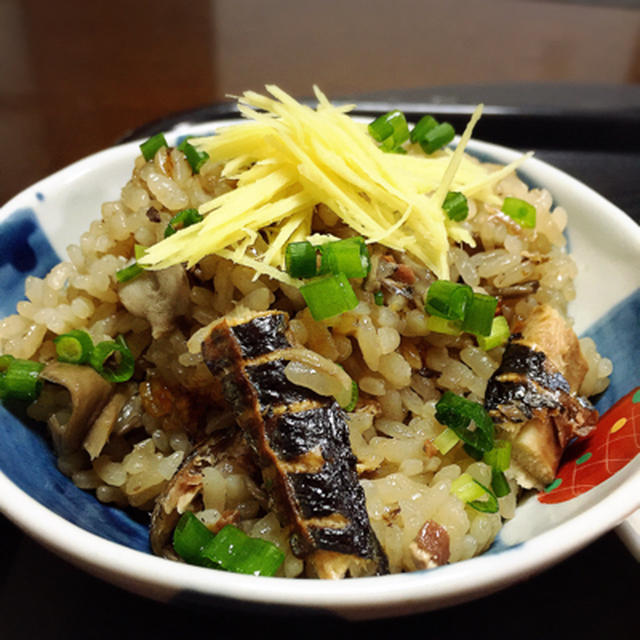 秋刀魚ごはん