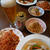 豚肉とモヤシのキムチ炒めとビールの晩ごはん