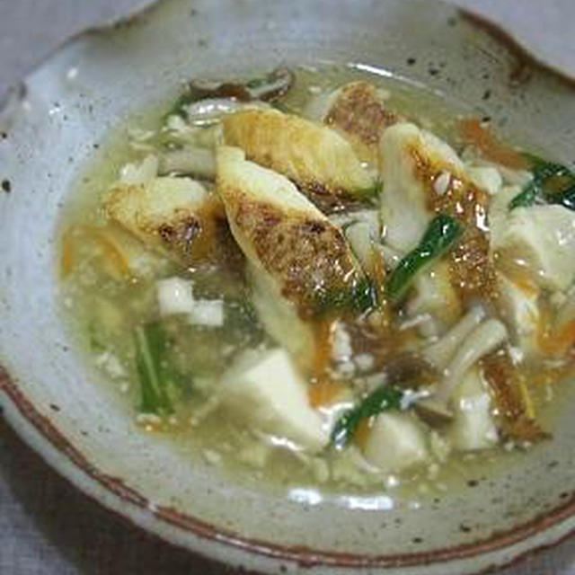 鯛の豆腐あんかけ