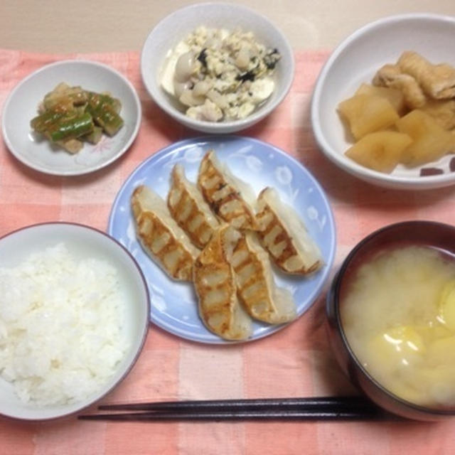 今日は和テイストなご飯に。