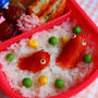 キャラ弁**スイスイ金魚さん