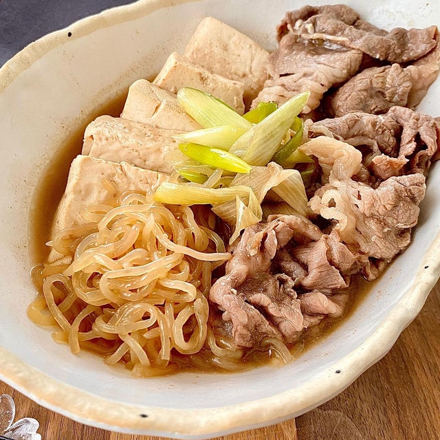 レンジで簡単！！絶品肉豆腐！！