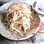 レンジで簡単もやしとベーコンの簡単節約ラク料理
