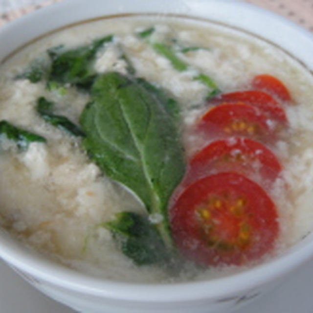長芋と鶏そぼろの茶碗蒸し☆