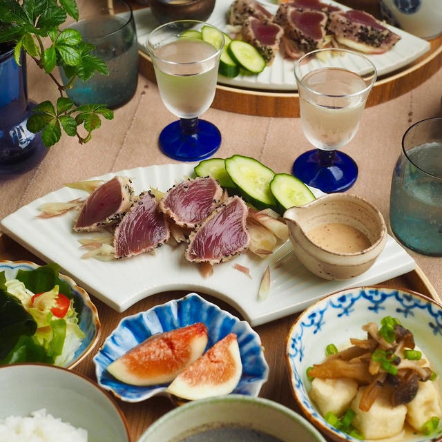 カツオの胡麻カツ風