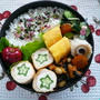 ささみのオクラ巻き弁当＆チョコケーキ♪