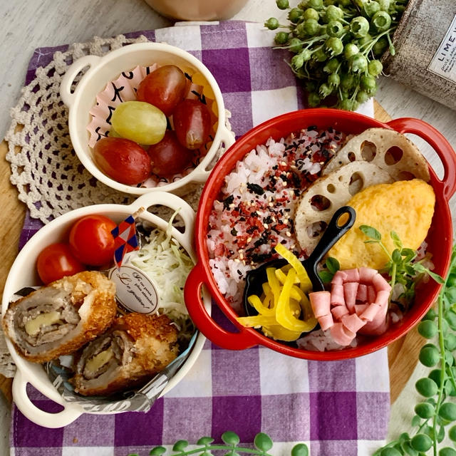＊ミルフィーユカツ弁当とキムタクご飯弁当＊