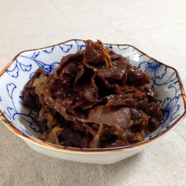 牛肉のしぐれ煮