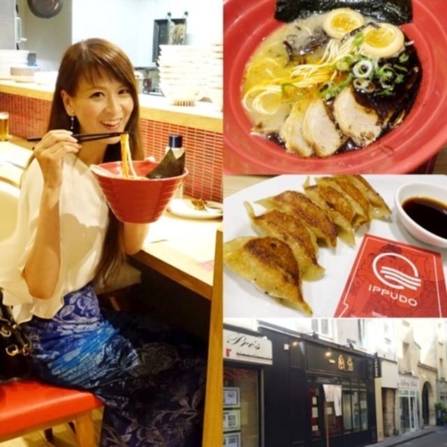 パリで「一風堂」ラーメンを。サンジェルマン デプレ地区