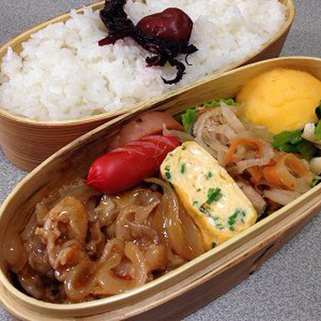 豚肉のスイチリ炒め弁当