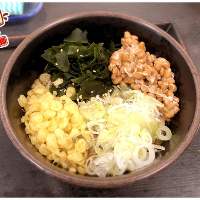 立ち蕎麦行脚「ゆで太郎南砂店の三陸わかめそば」