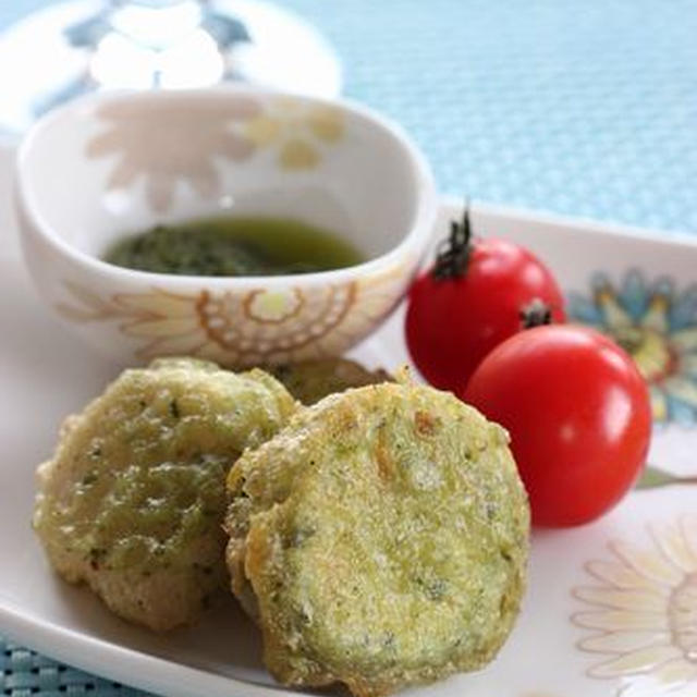 バジルの香りいっぱい♪夏野菜のジェノベーゼフライ