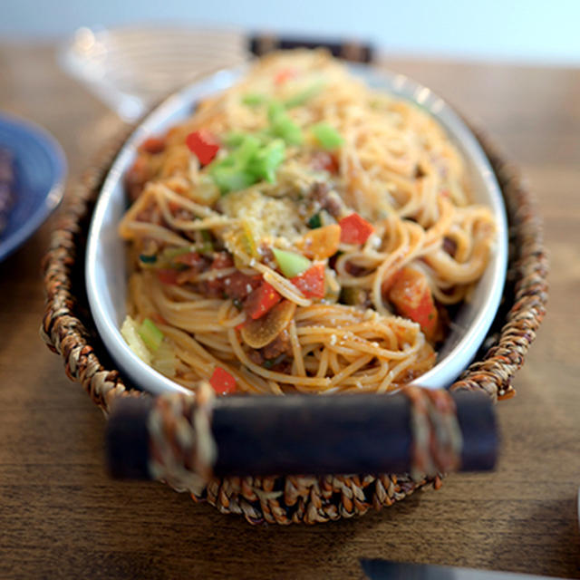 今年のお彼岸・パスタとガレットと紅茶のケーキ