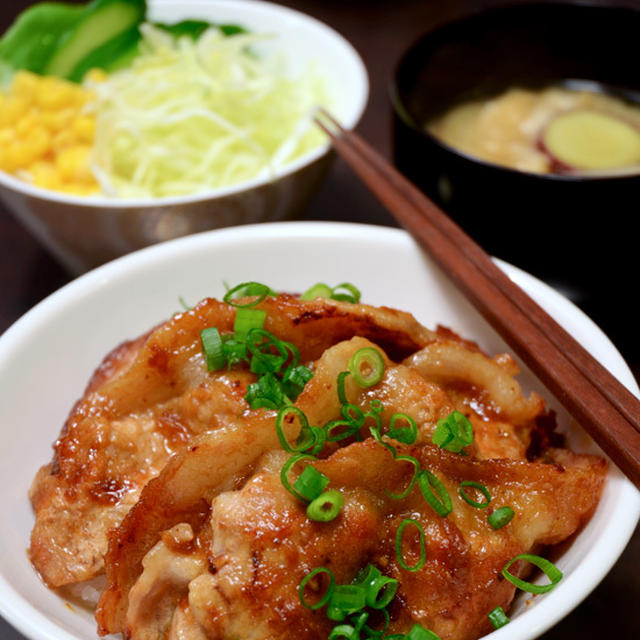 しょうが焼き丼