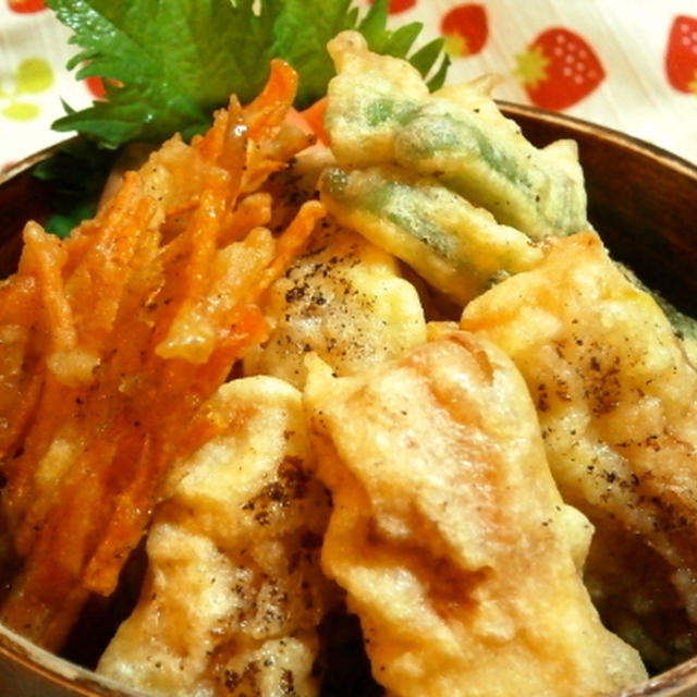 ちくわ天丼弁当