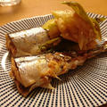 秋刀魚と葱の生姜味噌煮