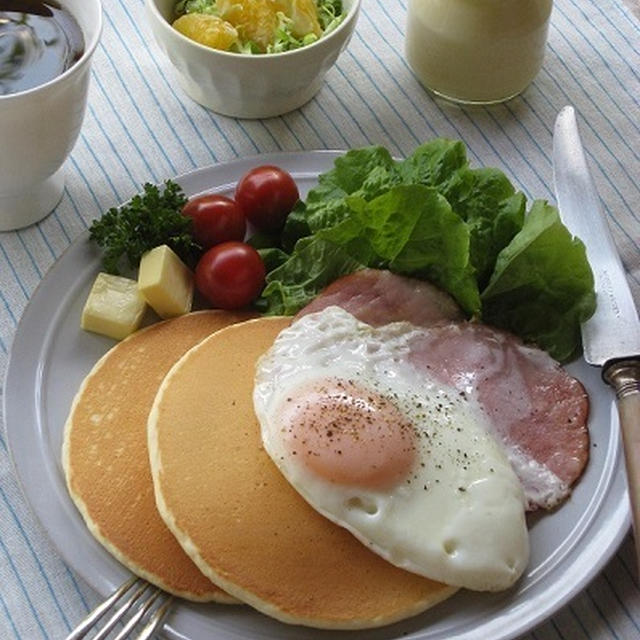 お食事パンケーキ♪