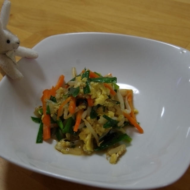もやしとニラの中華炒め☆