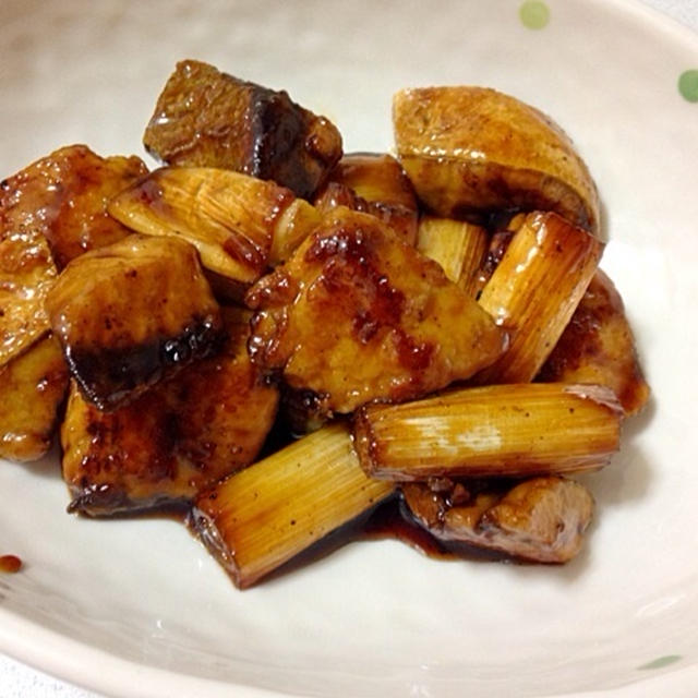 ブリと長ネギの甘酢照り焼き✨悲しいモテ話