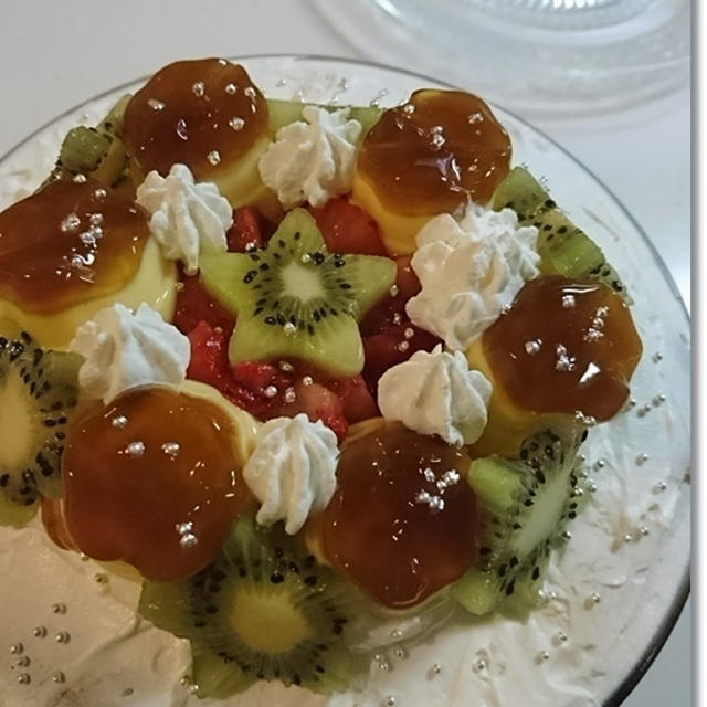 【簡単ケーキ】子供でも作れるトライフルと王子のつまみ食い(笑)