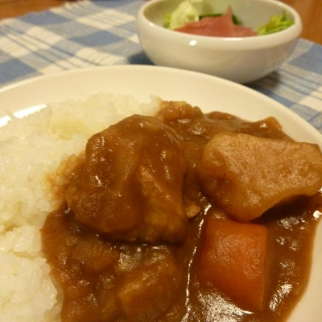 圧力鍋でカレー