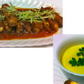 豆腐の肉巻き、洋風クリーム茶碗蒸し、チキンステーキ他