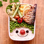 塩サバ顔弁当