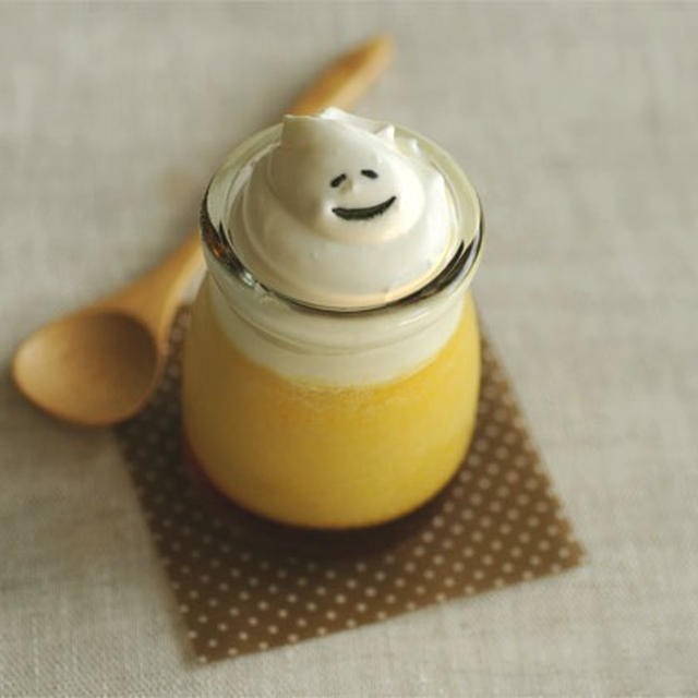 ハロウィンかぼちゃプリン