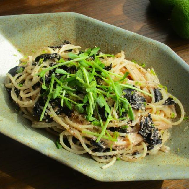 青柚子香る～海苔たっぷりのたらこスパゲッティ