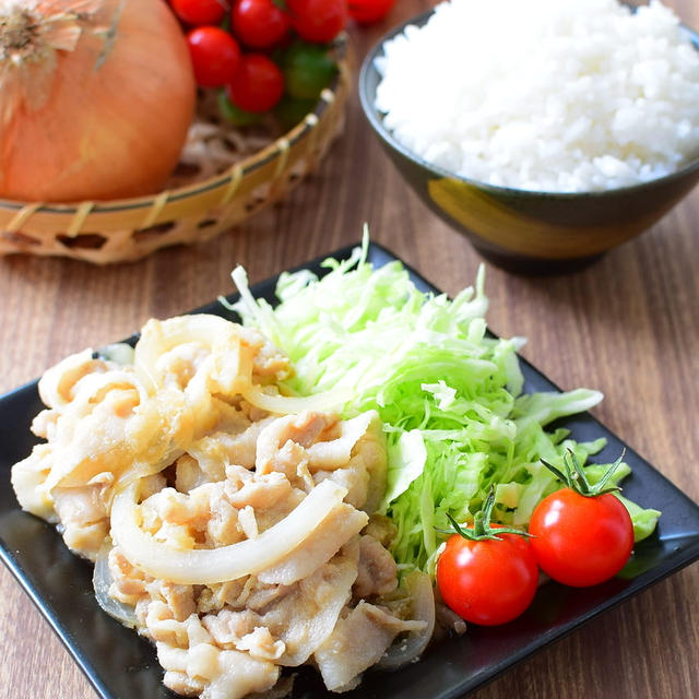 すりおろし玉ねぎに漬ける！豚の生姜焼きのレシピ