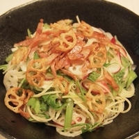 ＜モニター料理＞レンコンとカブで和風パスタサラダ