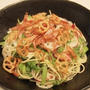 ＜モニター料理＞レンコンとカブで和風パスタサラダ