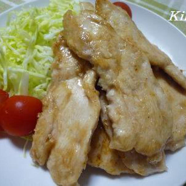 鶏肉だってしょうが焼き☆