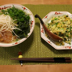 油かす を使ってラーメン 炒飯 と 大好きな モッコウバラ By Megさん レシピブログ 料理ブログのレシピ満載