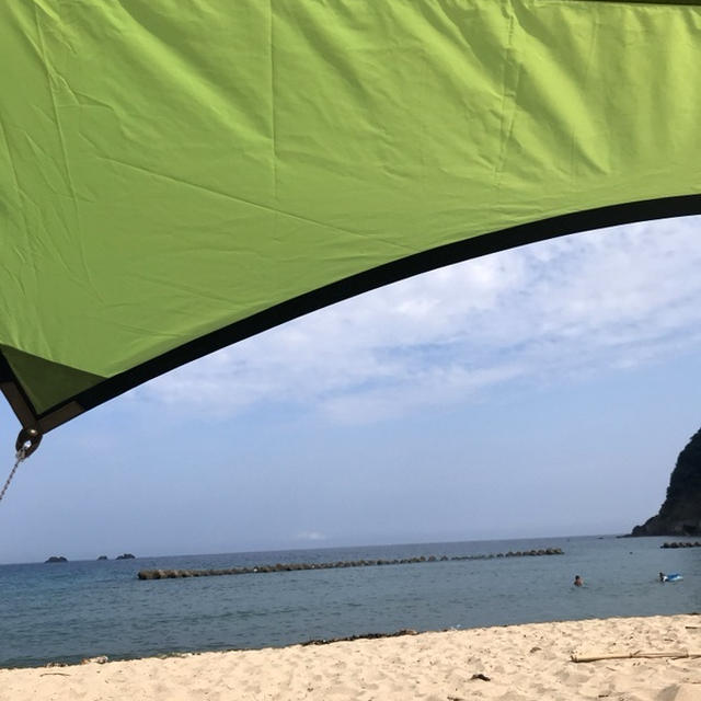 お盆休みの日本海