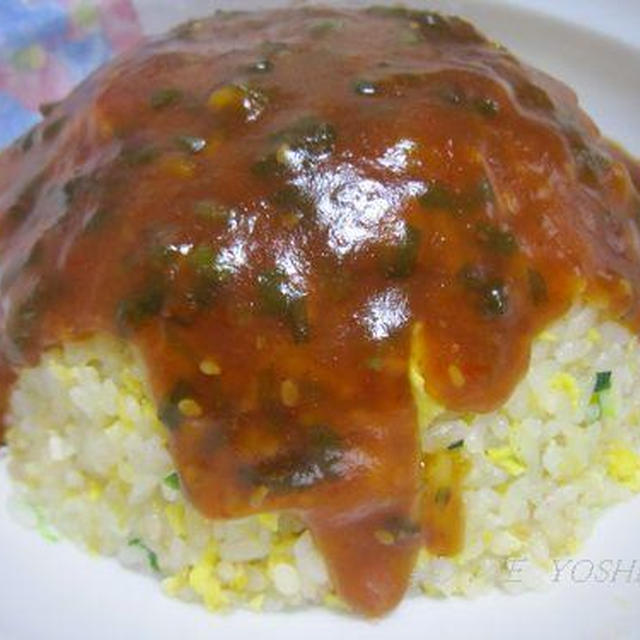 ピリカラあんかけチャーハン