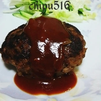 chipu516の料理嫌いの料理教室 簡単　子供が喜ぶ 卵不用 ジューシーハンバーグ