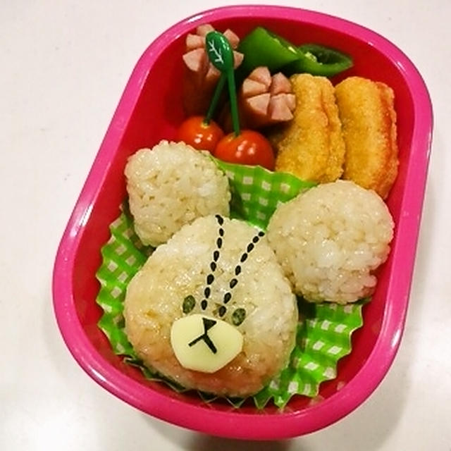 ジャッキーおにぎりのお弁当