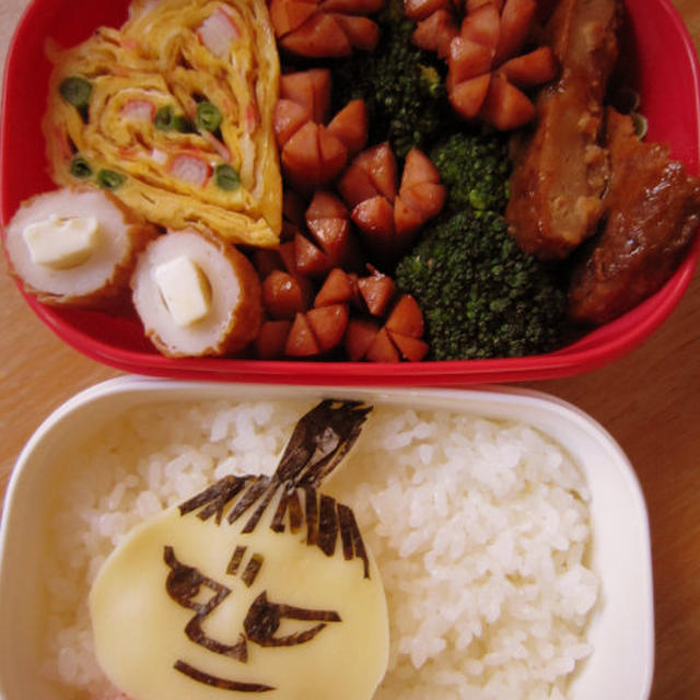 22日のお弁当　ミィ弁当