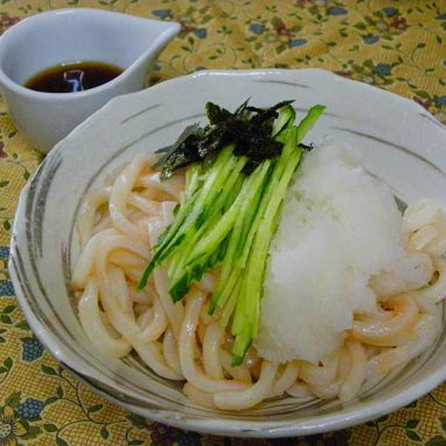 明太おろしうどん