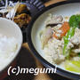 豆腐のチャンプル＆牡蠣の甘辛炒め