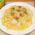 塩豚とキャベツの生姜パスタ