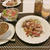 チキンソテーとレンズ豆のスープ。ついでにエクササイズ～ｗｗｗ